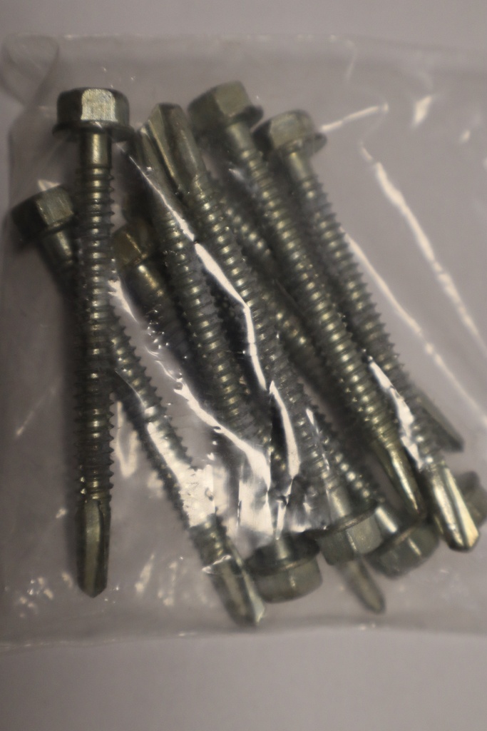 Vis tôle 6.3 x 75mm 10 pièces