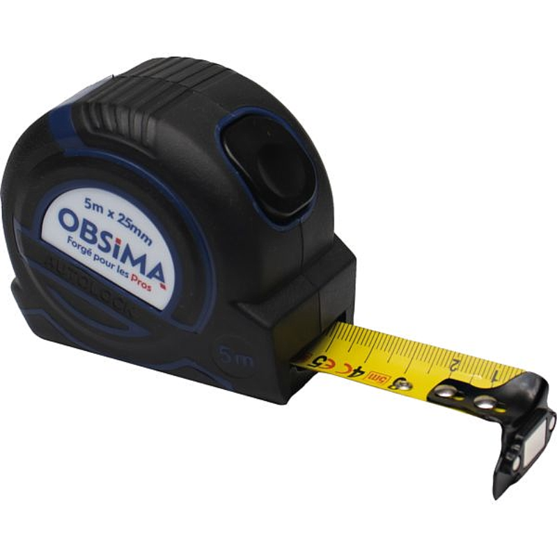 [B1260664] Mètre à ruban aimanté 25mm L 5m