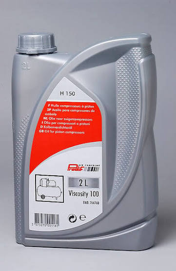 [B1261061] Huile pour compresseur à piston 2 litres