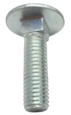 Boulon TRCC inox 10 x 100mm 2 pièces